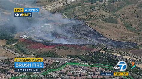 san clemente this weekend|Brush Fire Ignites In San Clemente .